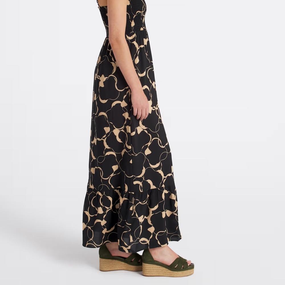 Smocked maxi dress